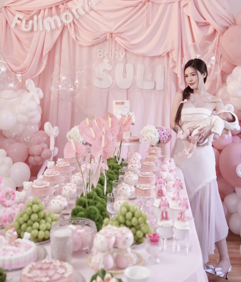 Phú bà việt sinh con thứ 2 với hot boy kém 9 tuổi làm tiệc đầy tháng cho ái nữ tuyệt đẹp hơn nhiều sao vbiz - 6