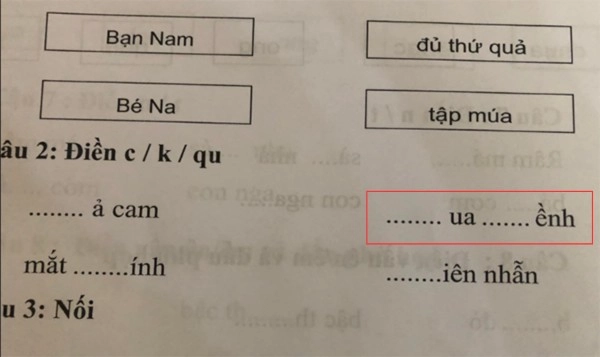 Phụ huynh căng não với bài tập tiếng việt của con lên mạng cầu cứu nhưng ai cũng bó tay - 1