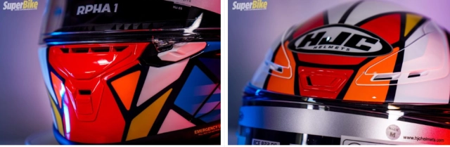 Ra mắt hjc rpha1 red bull misano gp hàng hiếm - 7