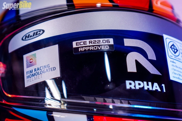 Ra mắt hjc rpha1 red bull misano gp hàng hiếm - 10