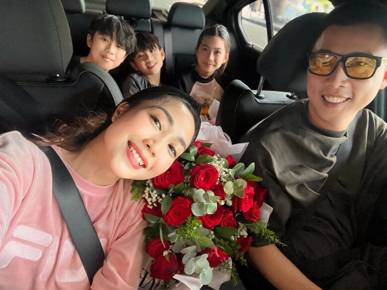 Sau 1 tháng về việt nam nghỉ hè ốc thanh vân đột ngột nói chia tay một mình đưa 3 con sang úc không có chồng đi cùng - 2
