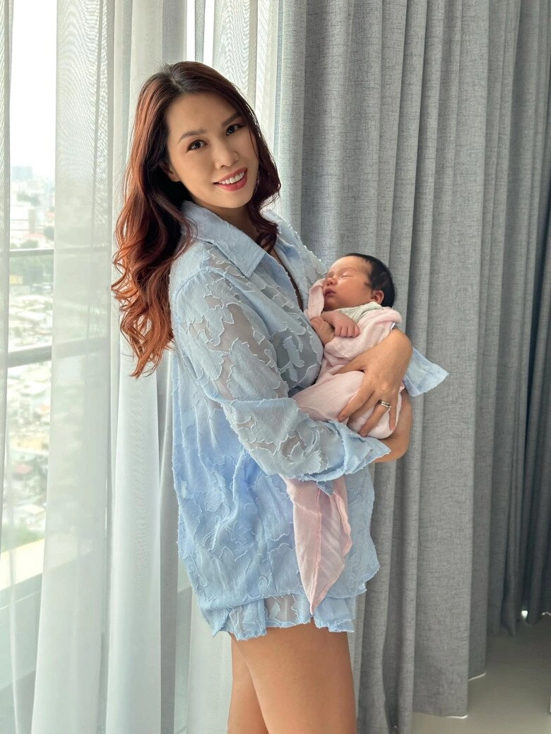 Sau khi có con với chồng tây hà anh thừa nhận mắc cùng lúc 2 bệnh cảnh bỉm sữa không như ảnh mạng - 2