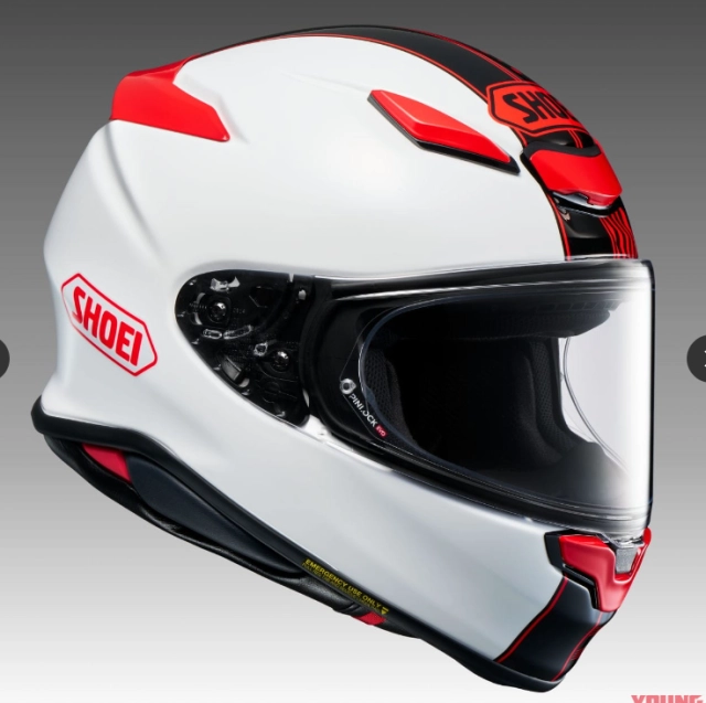 Shoei z-8 beaut với đồ họa bất đối xứng sẽ ra mắt vào tháng 8 - 3