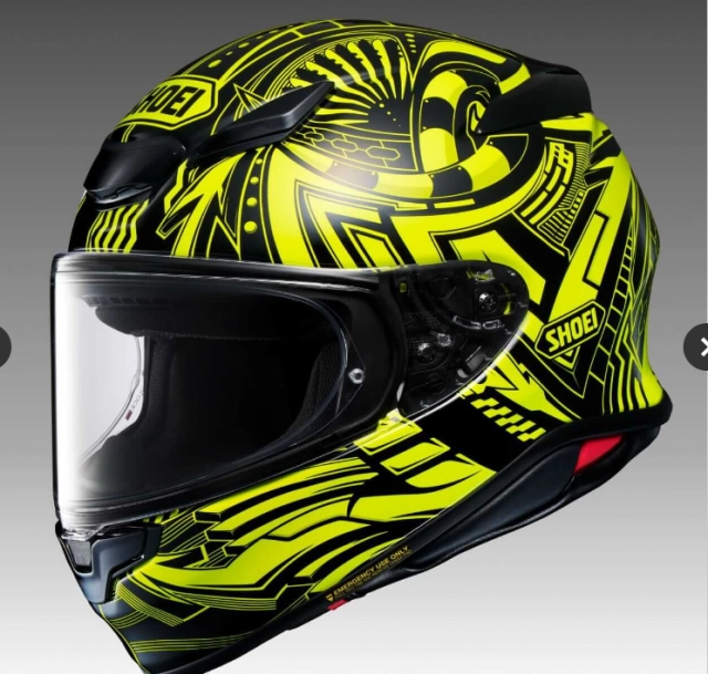 Shoei z-8 beaut với đồ họa bất đối xứng sẽ ra mắt vào tháng 8 - 6