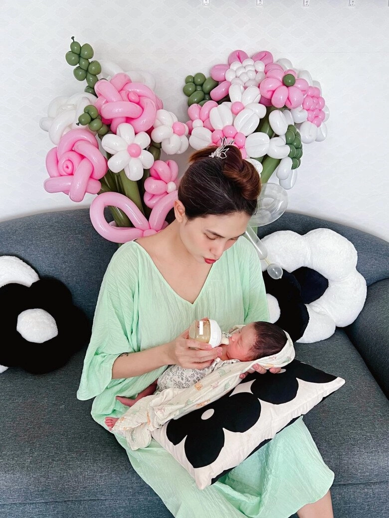 Sinh con gái quốc tịch mỹ cảnh bỉm sữa ở nhà chăm con ở xứ cờ hoa của võ hoàng yến không lung linh như ảnh mạng - 3