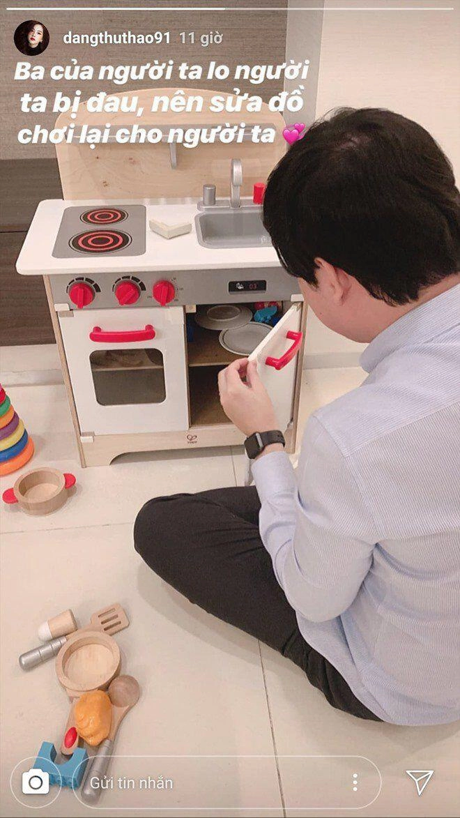 Sướng như hoa hậu đặng thu thảo có chồng đại gia u40 sẵn sàng hóa trẻ nhỏ khi vui chơi cùng hai con - 9