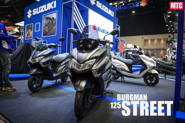 Suzuki burgman street 125 ra mắt phiên bản 2025 với giá bán từ 48 triệu đồng - 1