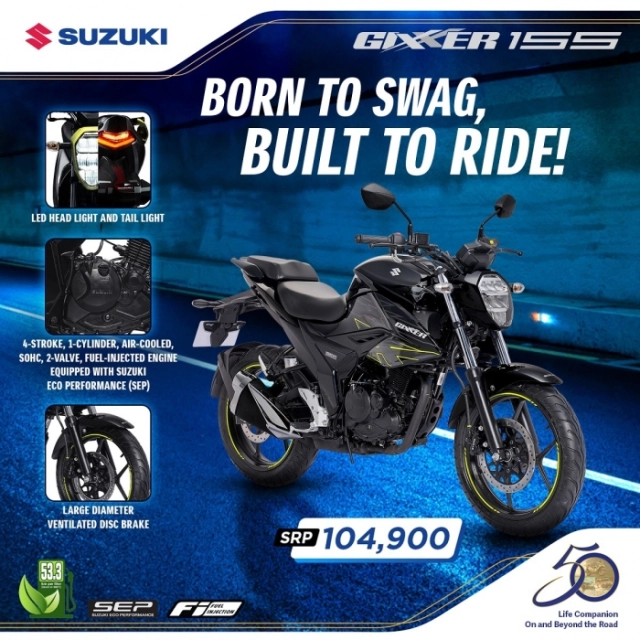 Suzuki gixxer 155 2025 bổ sung thêm màu sắc mới với giá bán khoảng 425 triệu đồng - 3