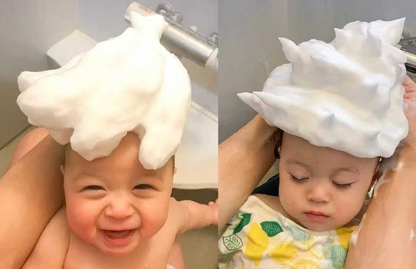 Tan chảy với những khoảnh khắc tắm siêu đáng yêu hài hước của trẻ sơ sinh - 9