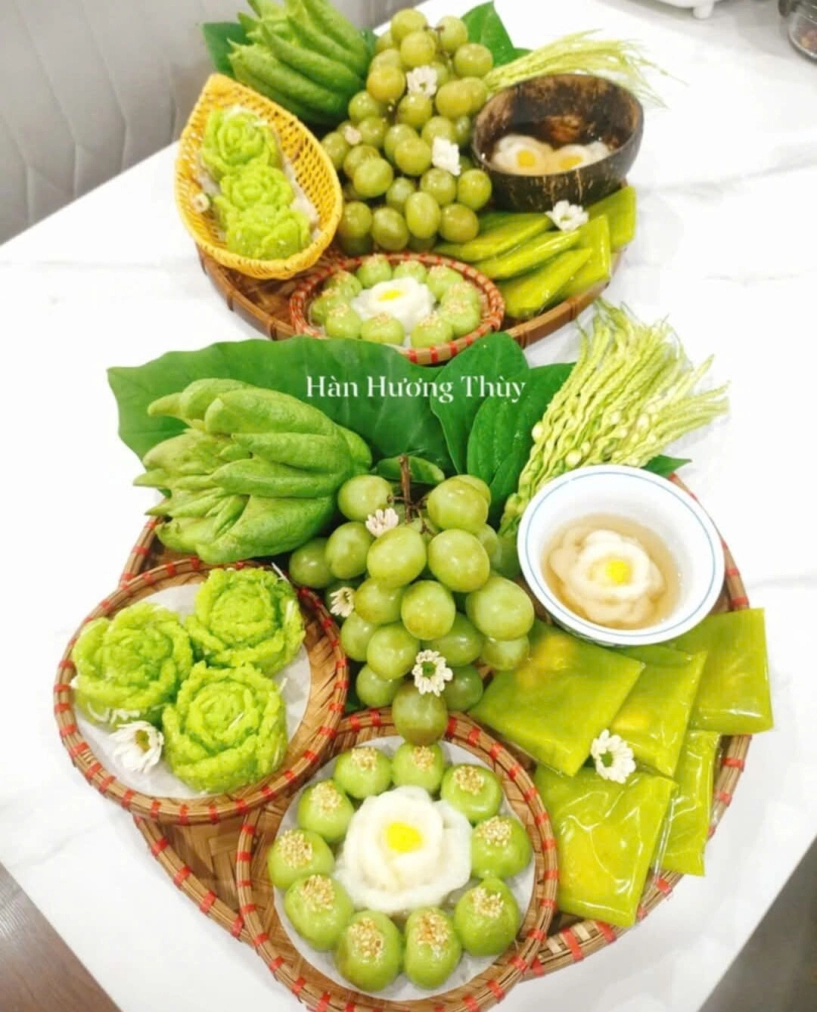 Tết hàn thực 2025 chị em chia sẻ hình ảnh bánh trôi bánh chay đủ màu sắc kiểu dáng rực rỡ - 17