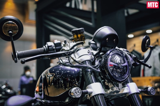 Tín đồ hoài cổ chỉ biết xuýt xoa trước phiên bản triumph bonneville bobber tfc 2025 - 4