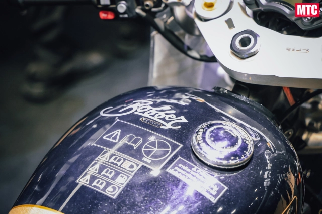 Tín đồ hoài cổ chỉ biết xuýt xoa trước phiên bản triumph bonneville bobber tfc 2025 - 8