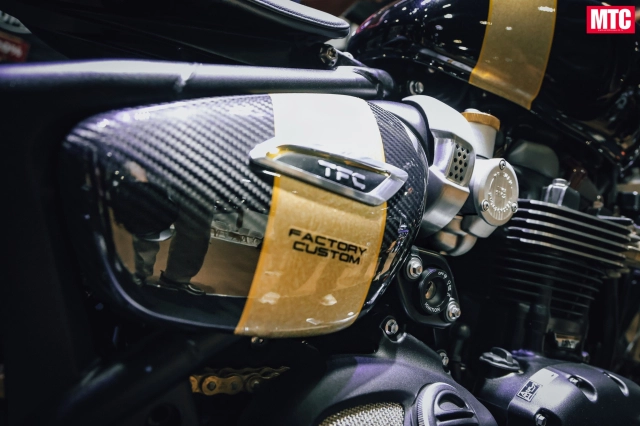 Tín đồ hoài cổ chỉ biết xuýt xoa trước phiên bản triumph bonneville bobber tfc 2025 - 12