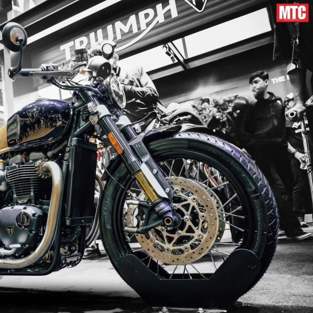 Tín đồ hoài cổ chỉ biết xuýt xoa trước phiên bản triumph bonneville bobber tfc 2025 - 14