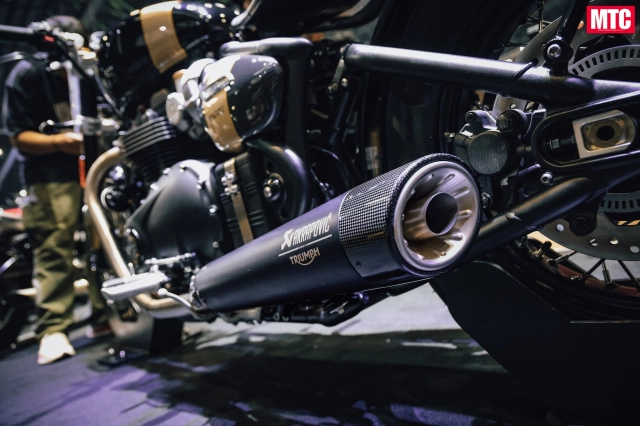 Tín đồ hoài cổ chỉ biết xuýt xoa trước phiên bản triumph bonneville bobber tfc 2025 - 22