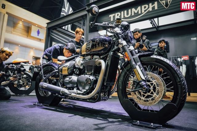 Tín đồ hoài cổ chỉ biết xuýt xoa trước phiên bản triumph bonneville bobber tfc 2025 - 25