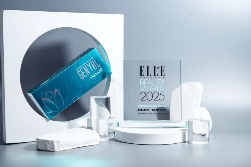 Tinh chất căng bóng da genyal genyalift đạt giải elle beauty awards 2025 hạng mục skin booster of the year - 3