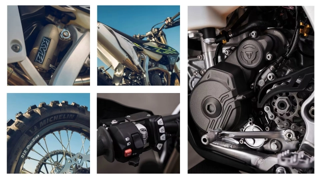 Triumph chính thức công bố thông số kỹ thuật tf 250-e và tf 450-e khuấy động thị trường enduro - 4