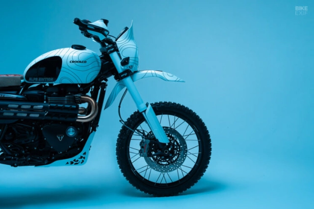 Triumph scrambler 1200 alps edition vừa ra mắt khiến việc độ xe dễ như chơi lego - 4