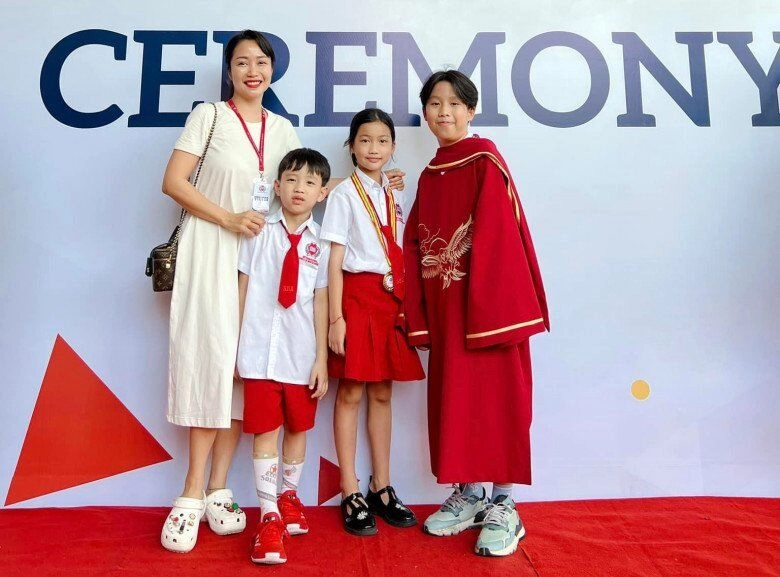 Trở về sau chuyến định cư 1 năm 3 con ốc thanh vân ngày đầu đi học lại trường quốc tế ở việt nam học phí 15 tỷnăm đắt hơn cả ở úc - 8
