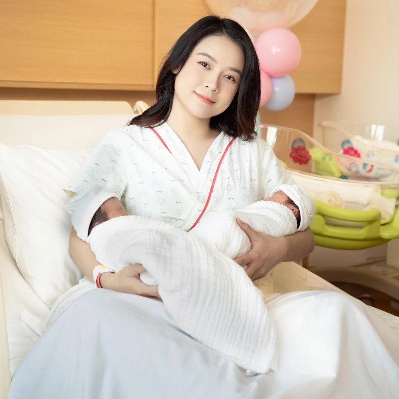 Từng hoang mang vì không biết chăm con hot girl sam giờ hạnh phúc khoe ảnh 2 em bé lai hàn bụ bẫm đáng yêu - 2