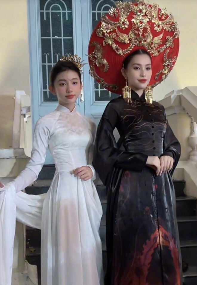 Vài phút trên sàn diễn bé gái 15 tuổi lấn át hh tiểu vy vì quá đẹp được mẹ đào luyện để đậu hoa hậu tương lai - 5