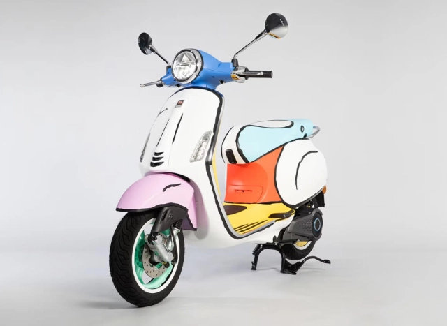 Vespa ra mắt bộ 3 primavera electric với ngoại hình độc đáo để chào mừng thế vận hội mùa đông 2025 - 8