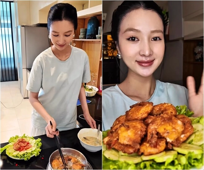 Vợ kém 17 tuổi tự nấu ăn nhưng kêu dở tốn tiền tốn thời gian hồ quang hiếu chỉ nói 1 câu - 4