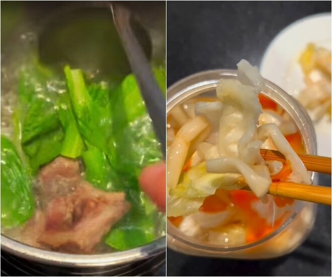 Vợ kém 17 tuổi tự nấu ăn nhưng kêu dở tốn tiền tốn thời gian hồ quang hiếu chỉ nói 1 câu - 7