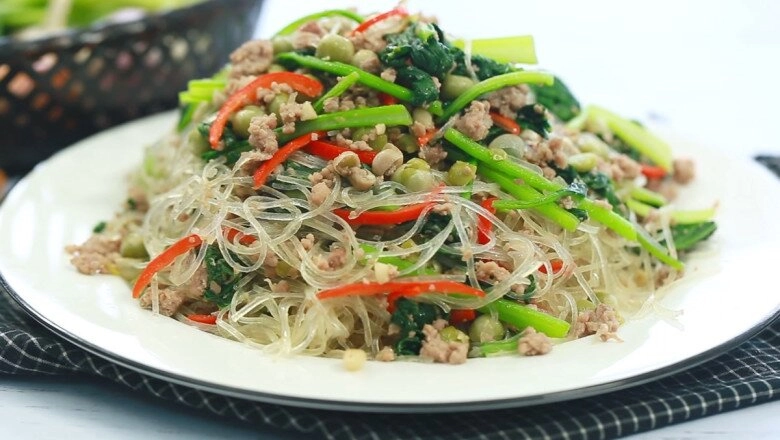 Xào miến để thắp hương rằm hay bị dính vào nhau nhớ các chiêu này miến tơi mềm ngon ai cũng phải khen - 4