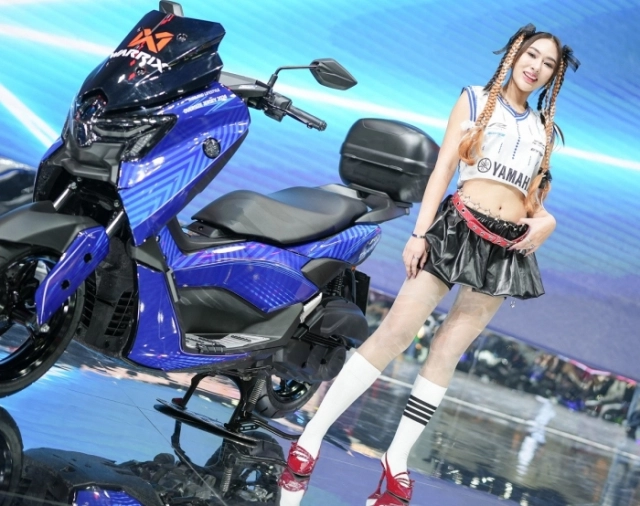 Yamaha nmax 155 warrix edition 2025 đẹp hơn với chất xanh đặc trưng của vận động viên thái lan - 1