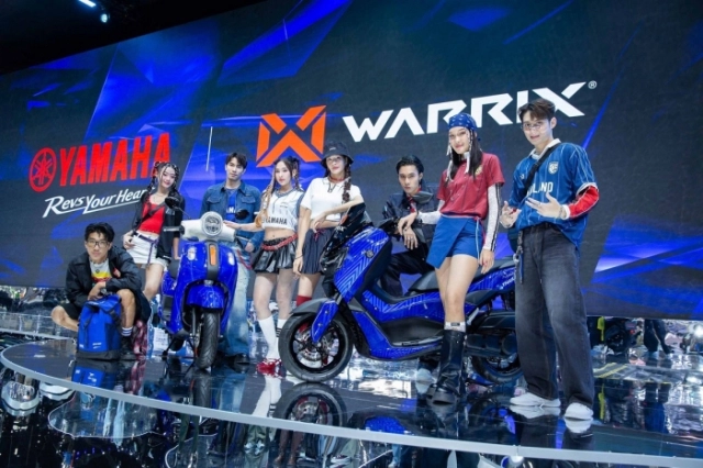 Yamaha nmax 155 warrix edition 2025 đẹp hơn với chất xanh đặc trưng của vận động viên thái lan - 3
