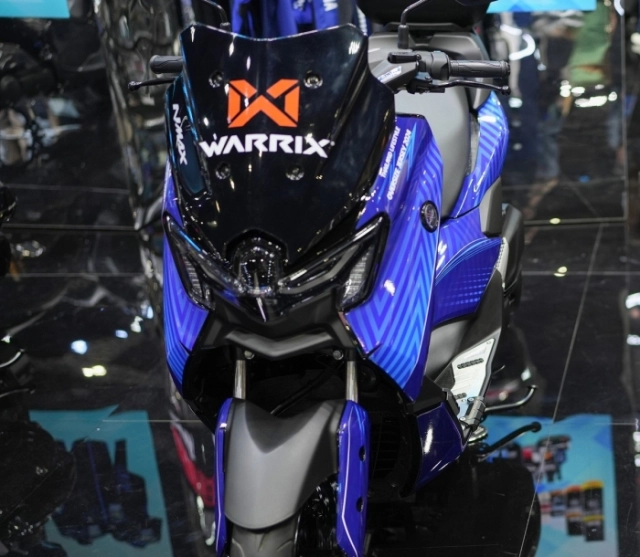 Yamaha nmax 155 warrix edition 2025 đẹp hơn với chất xanh đặc trưng của vận động viên thái lan - 4