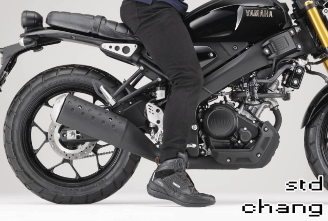 Yamaha xsr125 low phiên bản dành cho người dùng có chiều cao khiêm tốn - 4