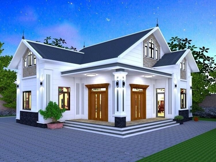 10 mẫu nhà cấp 4 phổ biến nhất năm 2025 - 7
