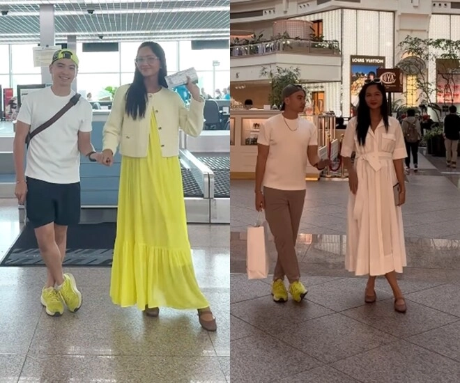 2 kiểu giày được hhen niê sủng hết mực khi mang bầu váy áo lượt là vẫn gắn với đôi dép bác đánh cá - 14