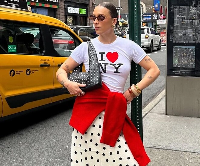 2025 là năm của chấm bi 5 công thức mix đồ chuẩn style hàn pháp khiến outfit sang hẳn - 1