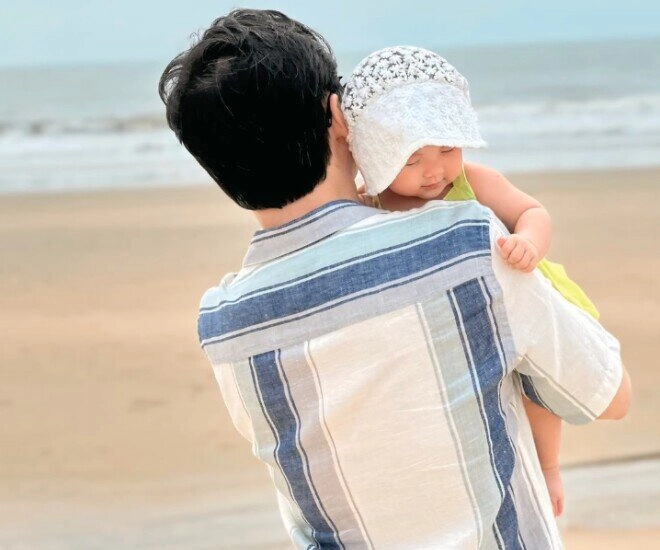 3 gia đình việt bố soái ca mẹ ngọc nữ sinh con đẹp như thiên thần được nhiều người yêu mến - 6