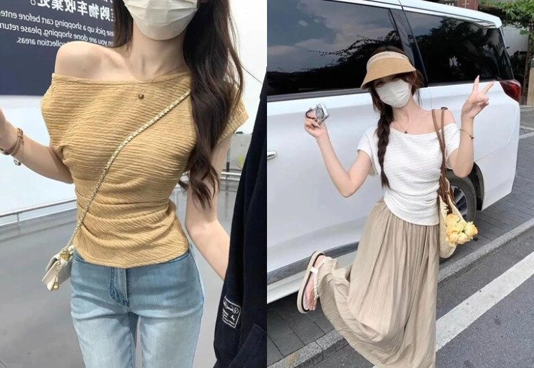 3 kiểu áo đa năng mùa hè giúp nàng mũm mĩm trông thon gọn eo bánh mì liền thành eo con kiến - 3