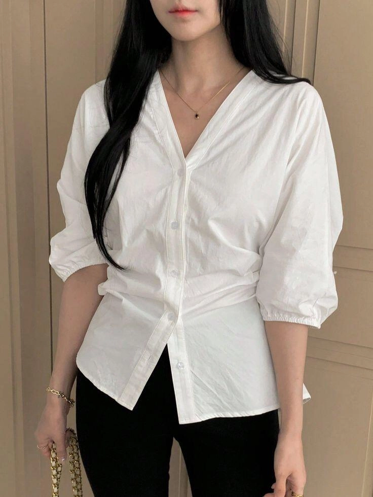 3 kiểu áo mùa hè không dành cho hội vai thô bắp tay to thay thế bằng 5 kiểu này mặc gì cũng đẹp - 7