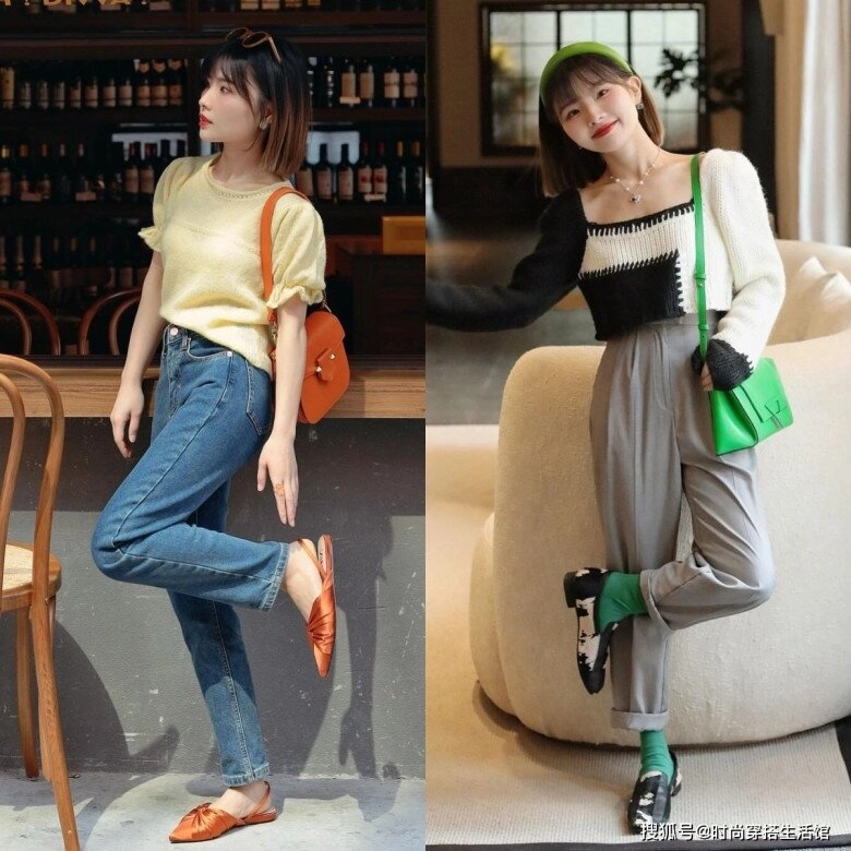 3 kiểu quần kéo dài chân giúp nàng cao 1m55 mặc đẹp như 1m70 ngay cả khi đi với giày bệt cũng không bị dìm - 1