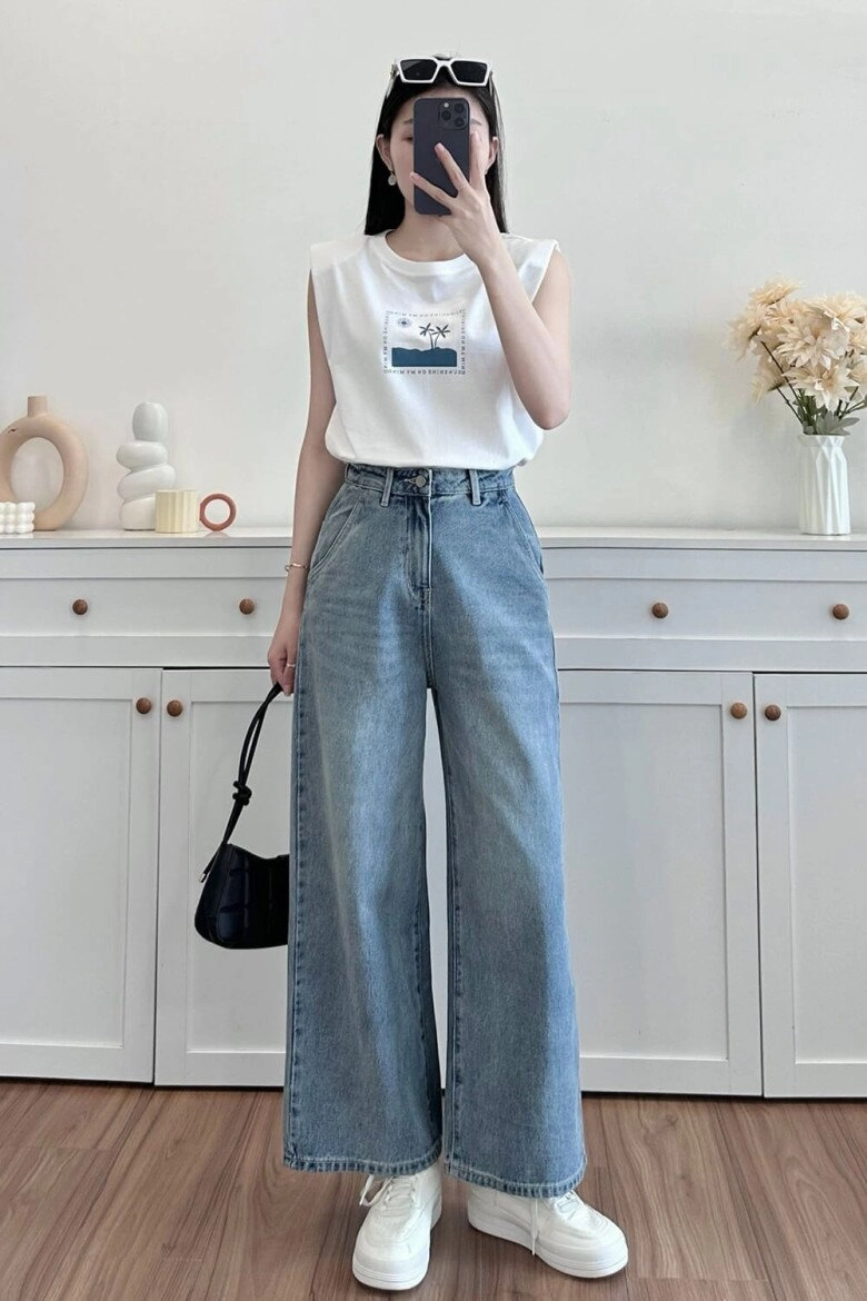 3 kiểu quần kéo dài chân giúp nàng cao 1m55 mặc đẹp như 1m70 ngay cả khi đi với giày bệt cũng không bị dìm - 2