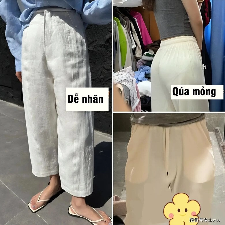 3 sai lầm khi mặc quần trắng làm phá dáng dù bạn có chi bao nhiêu tiền thì cũng không thể sang đẹp lên được - 6