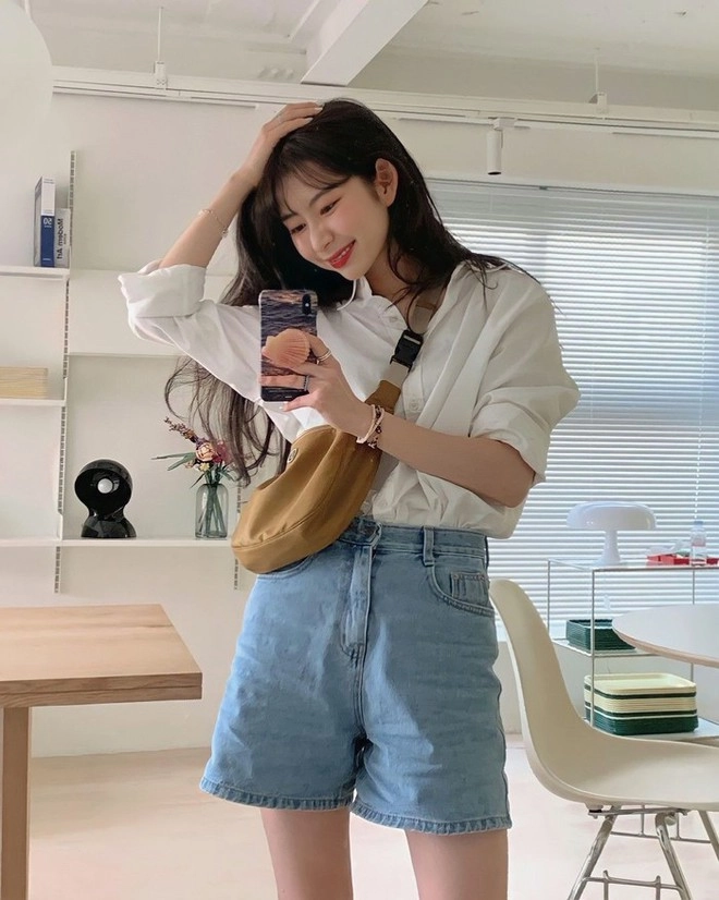 30 mà còn mặc 3 kiểu quần short này thì coi chừng bị hội chị em chê làm lố để trẻ mặc vào thấy sai sai - 10
