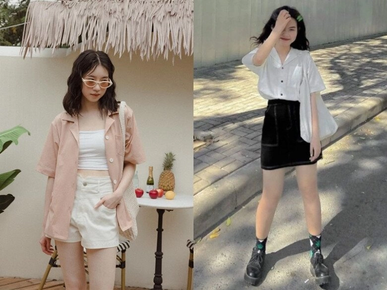 4 chiếc áo sơ mi mà tôi đang phát cuồng chị em nên sở hữu một chiếc để trông thon gọn hơn và che đi mỡ thừa - 3