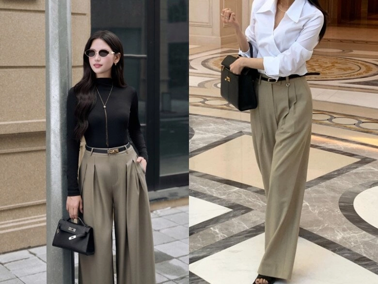 4 kiểu quần phụ nữ 30 mặc đẹp hơn hội gái trẻ chị em chỉ cần một chiếc có thể mặc quanh năm lại độ dáng hiệu quả - 2