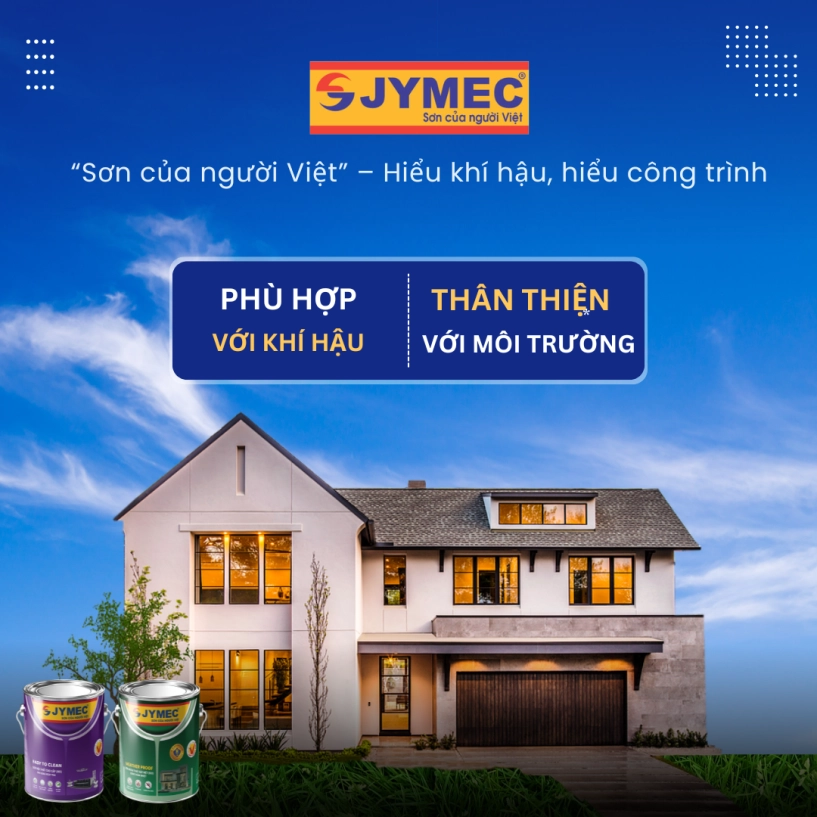 5 không cho tường đẹp nhà sang cùng sơn jymec - 2