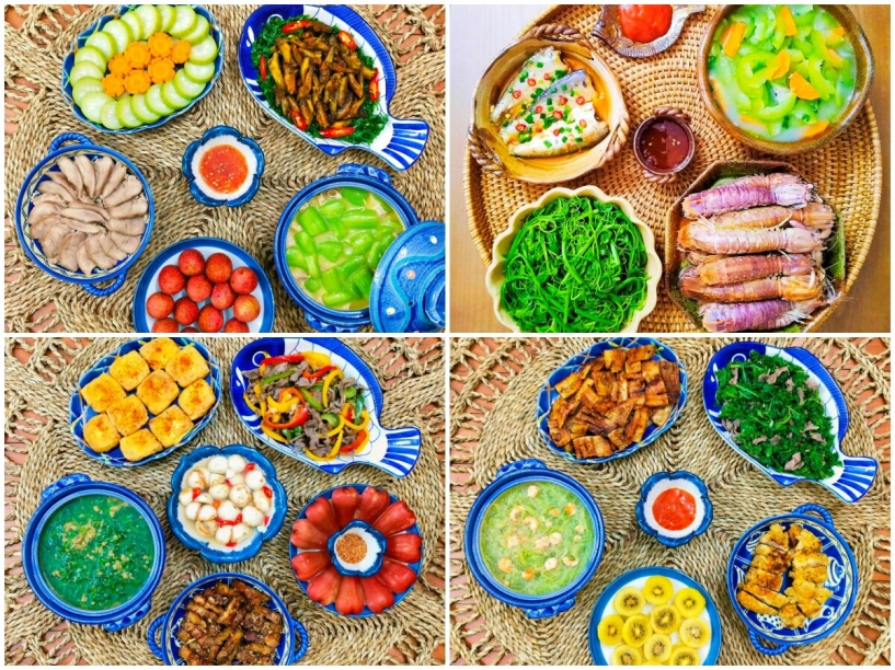 8x bận rộn chỉ khi nào rảnh mới vào được bếp khoe loạt mâm cơm đủ món ngon cả nhà hay nói ngắm thôi đã no rồi - 6