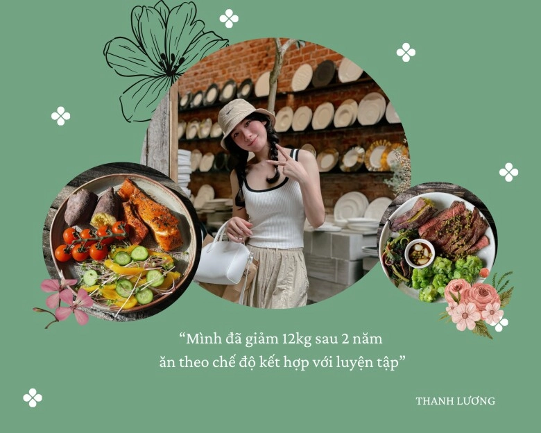 9x chia sẻ chế độ ăn lành mạnh cực ngon nhìn đã mắt sau 2 năm giảm được 12kg - 8