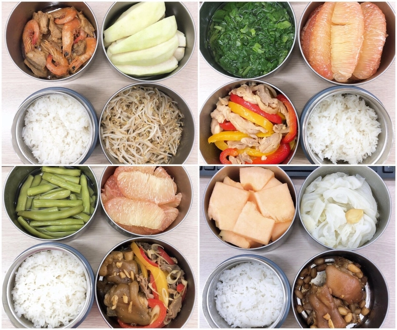 9x khoe loạt cơm mang đi làm do chồng nấu hội chị em đồng nghiệp ghen đỏ mắt - 4